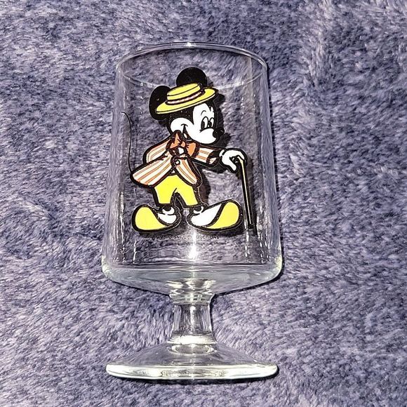 Disney Other - Vintage Mickey Mouse Glass